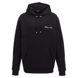 Balmain Black Cotton Men's Sweatshirt